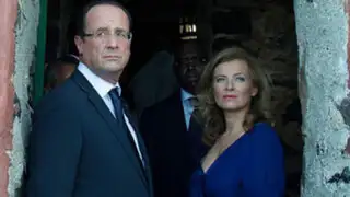 Presidente francés Francois Hollande anuncia su separación de Valérie Trierweiler