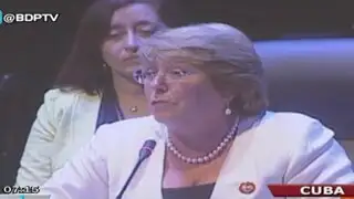 Michelle Bachelet: Durante mi gobierno se incrementará el comercio con Perú