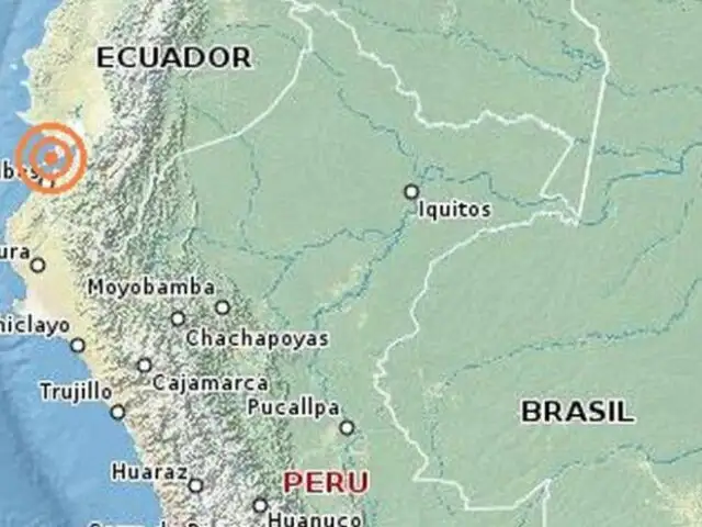 Primeros sismos del 2014 se sintieron en Tumbes y el Callao