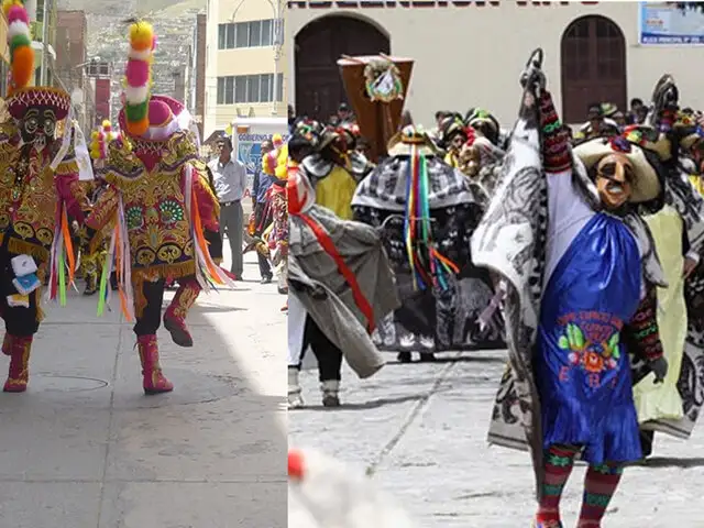 Huánuco y Junín recibieron 2014 con tradicionales Huaconada y danza de Negritos