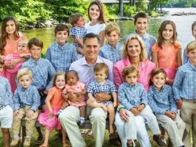 Polémica en EEUU por comentarios racistas contra nieto negro de Mitt Romney