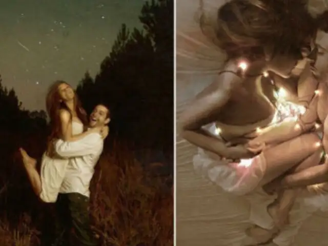 FOTOS: una pareja supera la distancia gracias a su talento en Photoshop