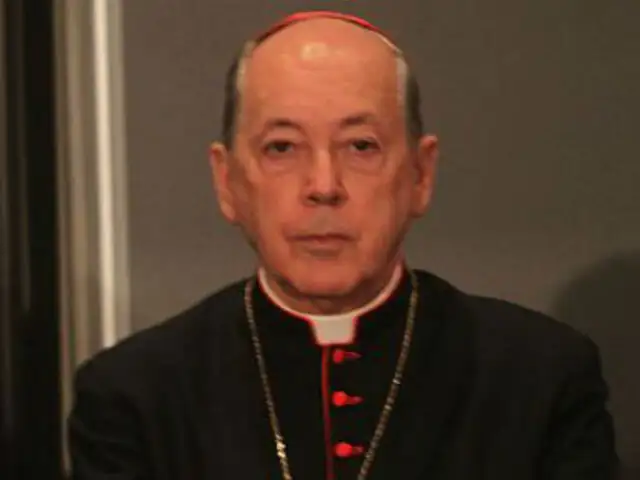 Cipriani a Bambarén: “hay un obispo que tal vez quiso ser el jefe de la Iglesia”