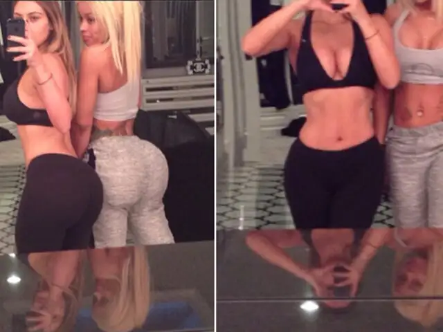 Kim Kardashian presume de su ‘trasero’ a través de Instagram