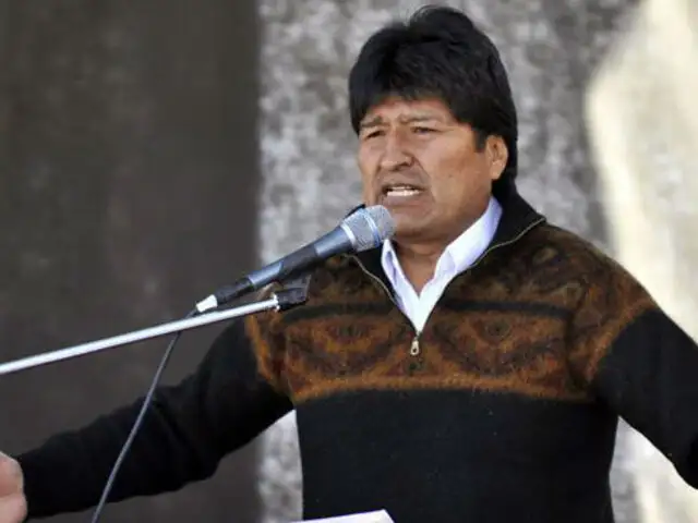 Bolivia: Presidente Evo Morales autoriza derribo de aviones del narcotráfico