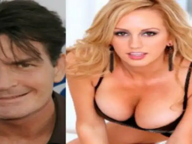 Charlie Sheen confirmó matrimonio con actriz porno en Islandia