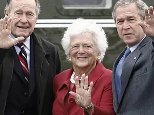 EEUU: George y Barbara Bush celebran 69 años de matrimonio