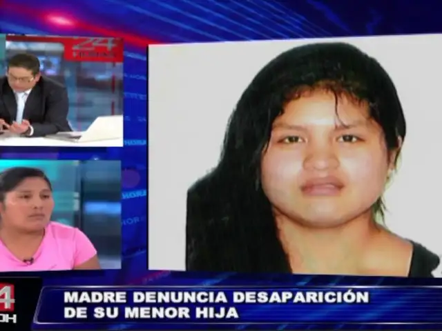 Madre clama ayuda para encontrar a su hija desaparecida desde hace 3 días