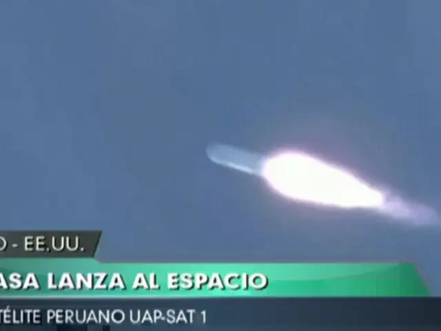 VIDEO: Así fue el lanzamiento del satélite peruano UAP SAT-1