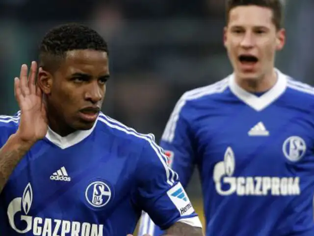 VIDEO: Jefferson Farfán anotó dos goles en la victoria del Schalke sobre Frankfurt