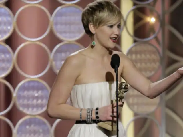 Golden Globes: Jennifer Lawrence es elegida como Mejor Actriz Secundaria