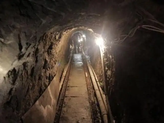 FOTOS: hallan sorprendente túnel narco para ingresar droga a EEUU
