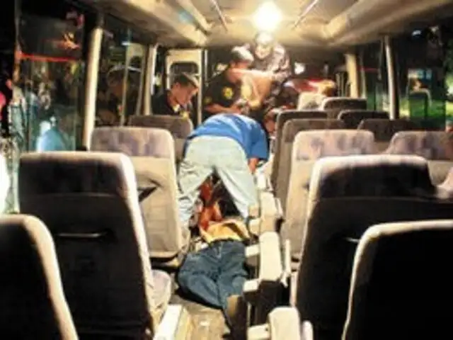 Delincuentes matan a pasajero de bus que se resistió a asalto en Abancay