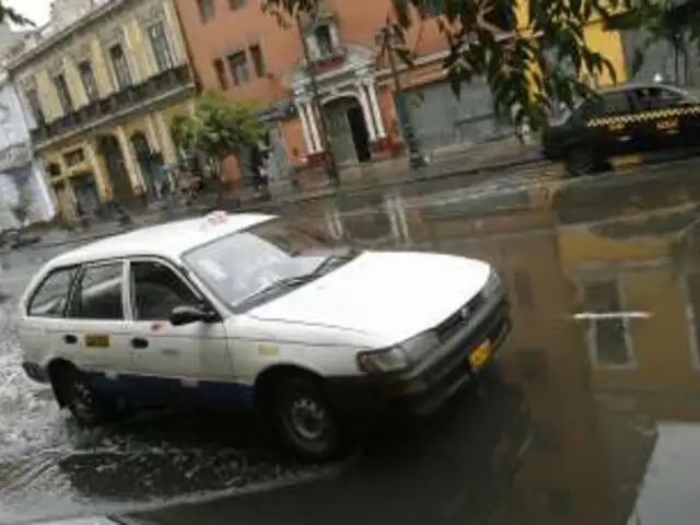 Anuncian que lloviznas en la capital continuarán hasta la próxima semana