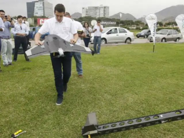 Drone se estrelló contra una camioneta durante prueba para Vía Parque Rímac