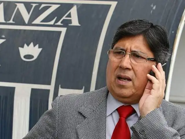 PJ ordena recaptura de Guillermo Alarcón, ex presidente de Alianza Lima