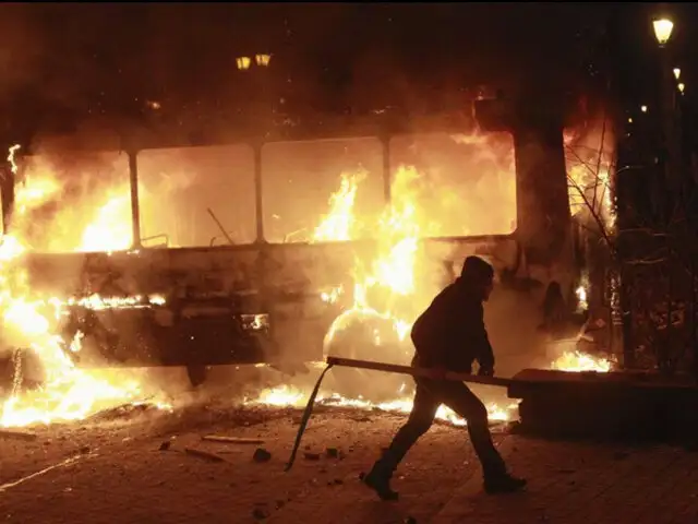 Gobierno de Ucrania pone fin a “enfrentamiento violento” y liberará a manifestantes