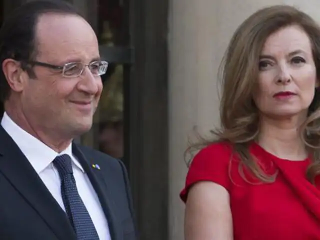 Francia: presidente François Hollande anuncia ruptura de su matrimonio