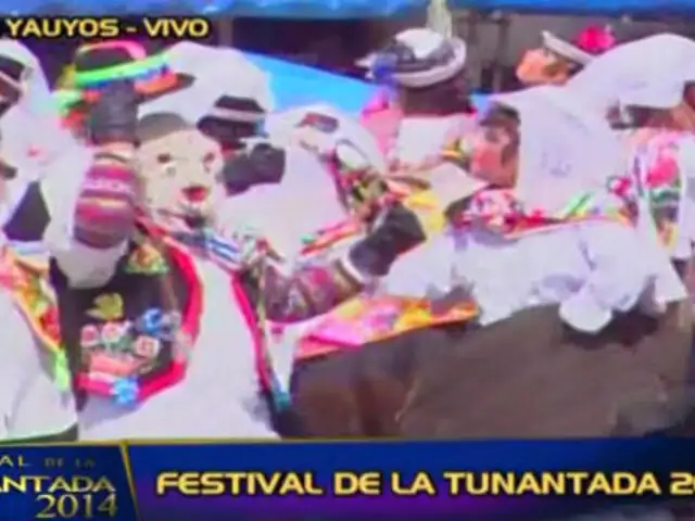 Festival de la Tunantada 2014: la alegría y color de esta fiesta por Panamericana