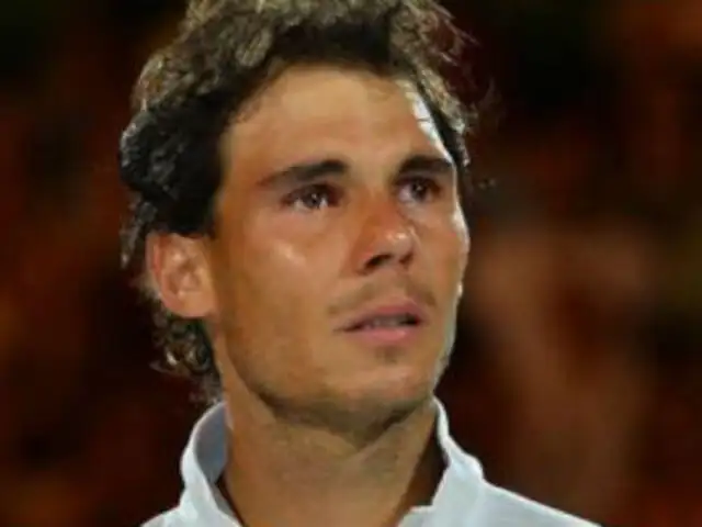 Nadal rompe en llanto tras perder contra Wawrinka por el abierto de Australia