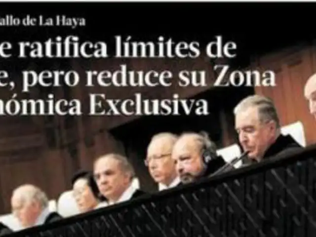 FOTOS: estas son las portadas de los diarios chilenos tras fallo de La Haya