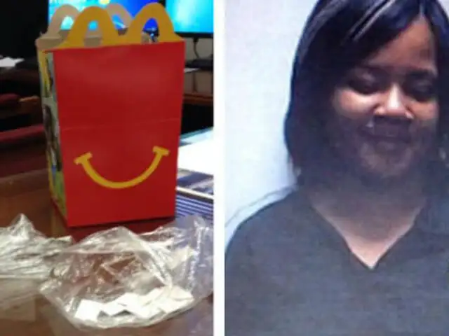 EEUU: empleada de McDonald’s vendía ‘cajitas felices’ con heroína