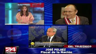 José Peláez niega crisis en el Ministerio Público por elección de fiscal del JNE