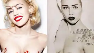 FOTOS: polémica Miley Cyrus posó desnuda para el lente de Mario Testino