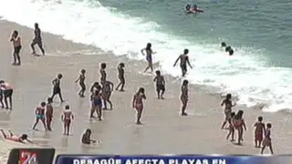 Colapso de desagües en Punta Hermosa perjudicó playas
