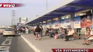 Municipalidad de Lima implementa modernos paraderos en Vía Evitamiento