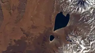 Lago chileno en forma de un corazón sorprende al mundo
