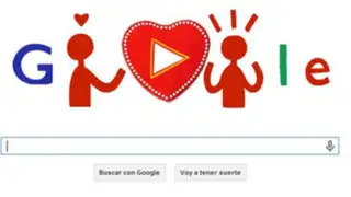 Google celebra el Día del Amor y la Amistad con interactivo Doodle