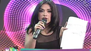 Katy Jara pide a Aida Martínez que se rectifique por vincularla con Julián Legaspi