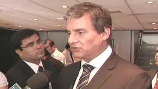 Ministro Figallo se mostró en contra de la pena de muerte en el Perú