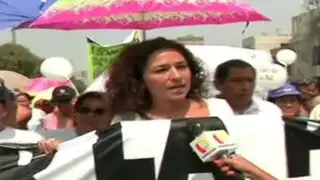 Pobladores de San Juan de Lurigancho marchan contra la inseguridad