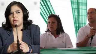 Ministra de la Mujer Ana Jara criticó apoyo de Lourdes Flores a Pablo Secada