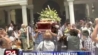 La Molina: fueron sepultados los restos de decano de la Universidad Agraria