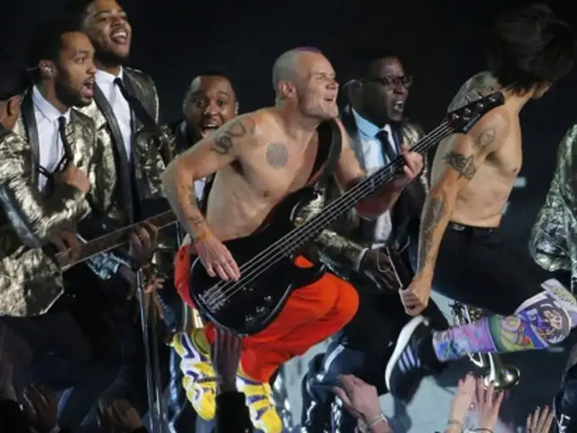 Super Bowl: Revive la fantástica presentación de Bruno Mars y Red Hot Chili Peppers