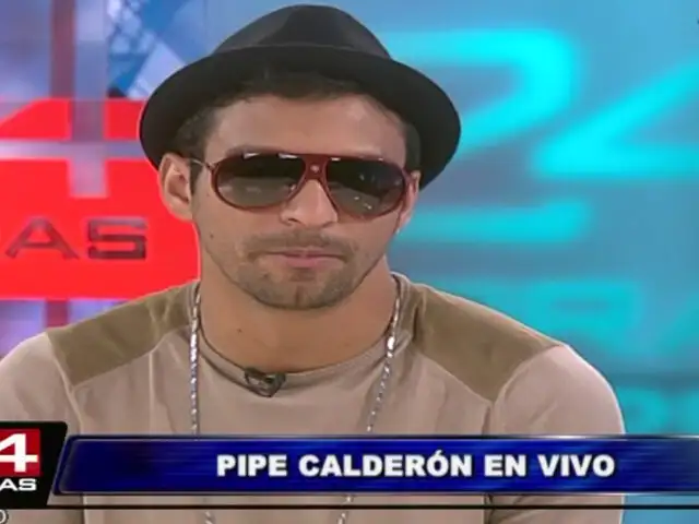 Cantante Pipe Calderón alborotó Lima en espectaculares presentaciones