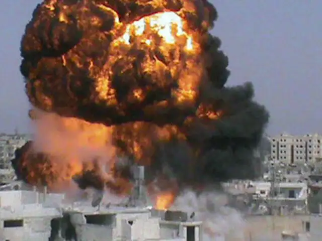 Bombardeo en Siria deja 121 civiles muertos entre niños y mujeres