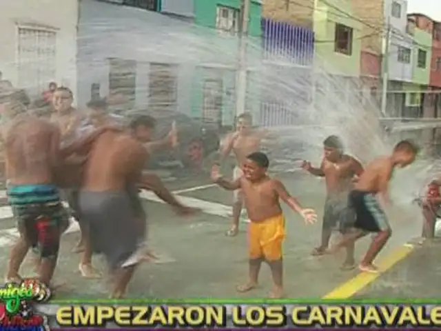 Enemigos Públicos recibió el inicio de los carnavales con los vecinos del Callao