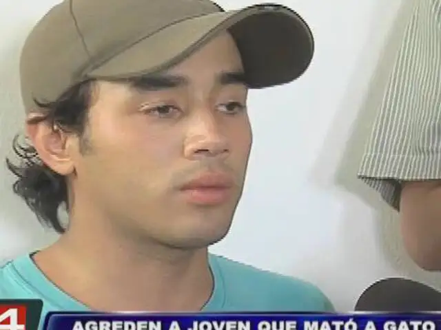 San Borja: agreden a joven que mató a gato y cuyo padre difundió video