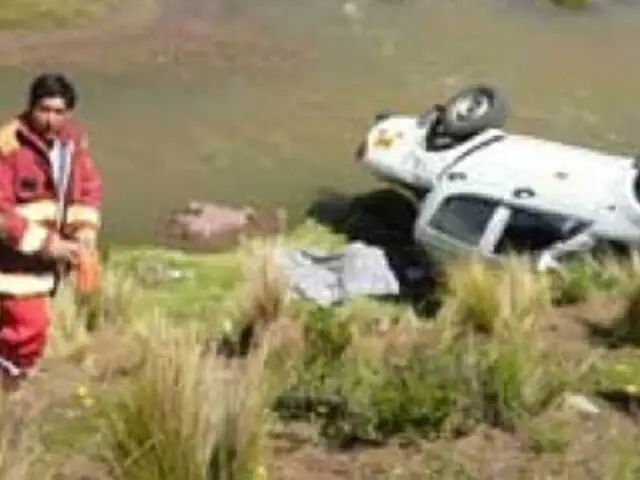 Otuzco: cinco heridos de gravedad dejó volcadura de camioneta a abismo