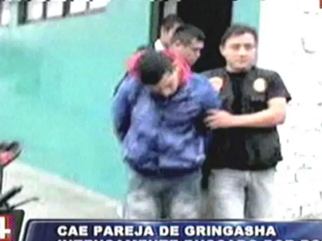 SJM: capturan a peligroso delincuente y actual pareja de 'Gringasha'