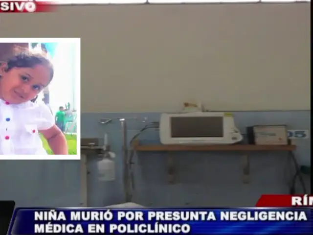 Video confirmaría negligencia en policlínico de EsSalud en muerte de niña