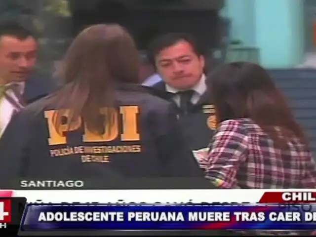 Niña peruana murió tras caer del piso 22 de un edificio en Chile