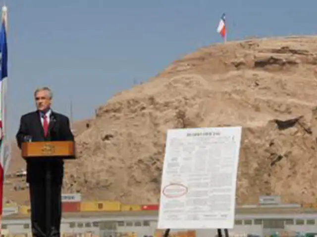 Chile: expectativa en Arica por llegada del presidente Sebastián Piñera