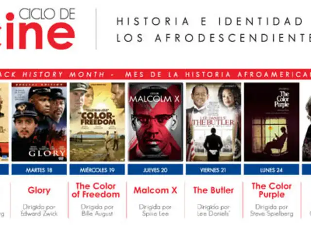 Cine, cajón, zapateo y diálogo celebrando el mes de la Historia Afroamericana