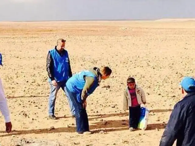 Siria: niño de cuatro años cruzó solo el desierto huyendo de la guerra