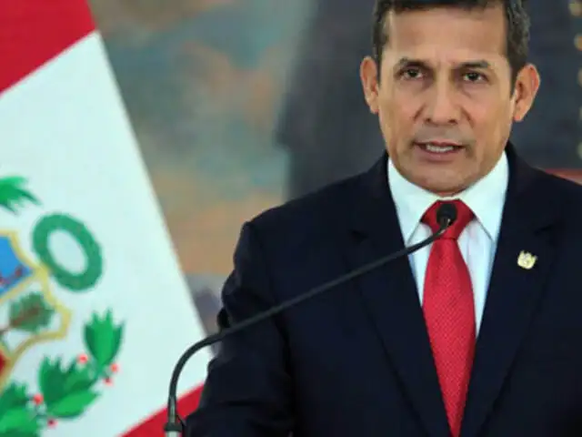 Presidente Humala defiende a Nadine y le dice ingrato a expremier César Villanueva